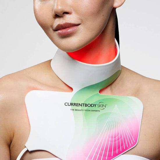 CurrentBody Skin Maska LED Rozjaśniająca na szyję i dekolt
