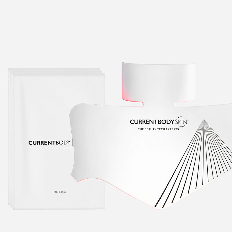 CurrentBody Skin Maska LED na szyję i dekolt: Seria 2