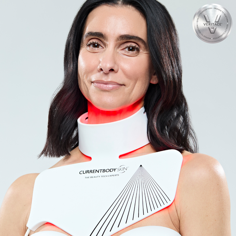 CurrentBody Skin Maska LED na szyję i dekolt: Seria 2