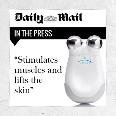 NuFACE Trinity Facial Toning Device Press Review Daily Mail
