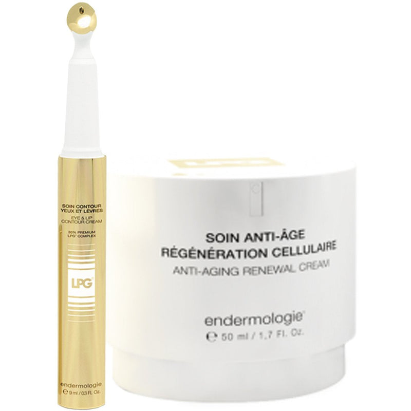 Wellbox Anti-Ageing Renewal Serum + LPG Eye & Lip Contour Cream worth £160